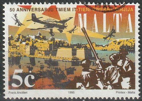MALTA 1995 Anniversaries and Events ULH SG 989