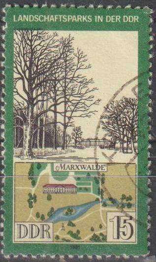 DDR 1981 Parcs ULH SG E2326