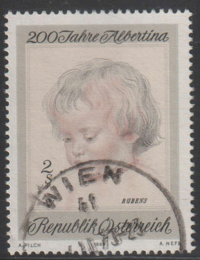 AUSTRIA 1969 The 200th Anniversary of the Albertina Graphics Collection UNH SG 1563