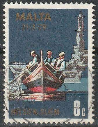 MALTA 1979 End of Military Agreement Between Malta and Great Britain ULH SG 622