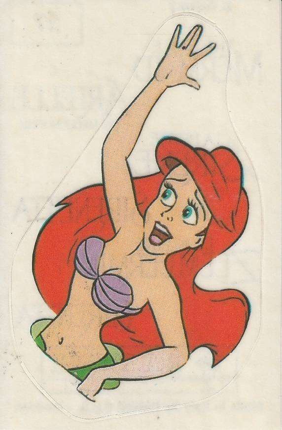 PANINI COLLECTABLE STICKERS THE LITTLE MERMAID #37