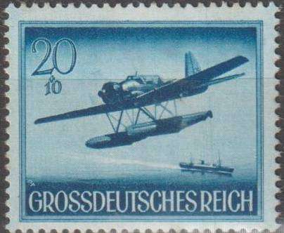 GERMAN REICH 1944 Hero Memorial Day UMM SG 870
