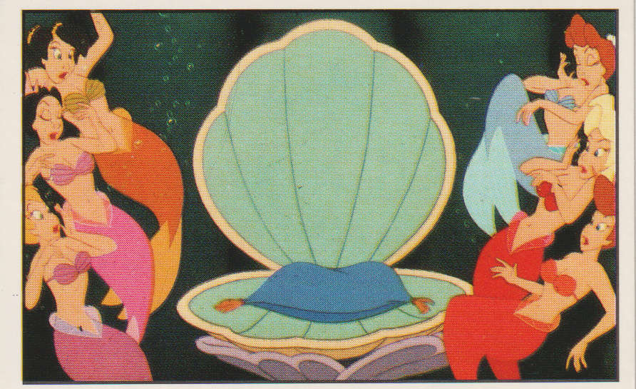 PANINI COLLECTABLE STICKERS THA LITTLE MERMAID #17