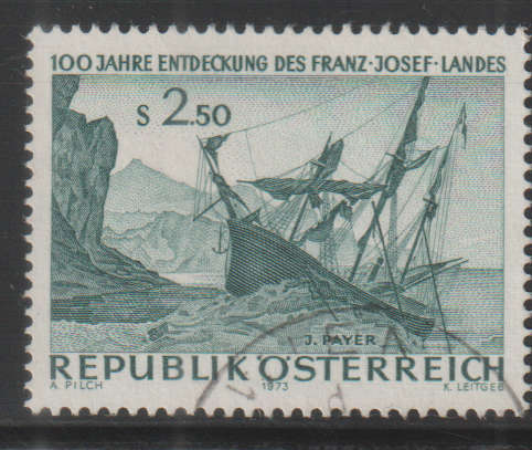 AUSTRIA 1973 The 100th Anniversary of the Discovery of Franz Josef Land UNH SG 1666