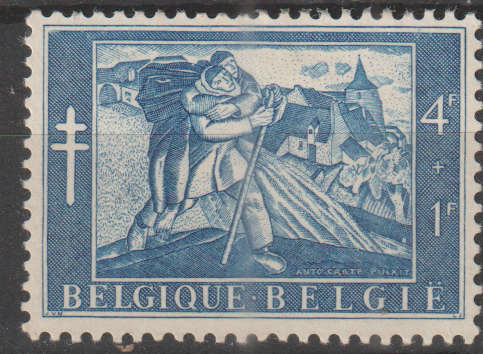 BELGIUM 1954 The struggle against Tuberculosis MM SG 1548