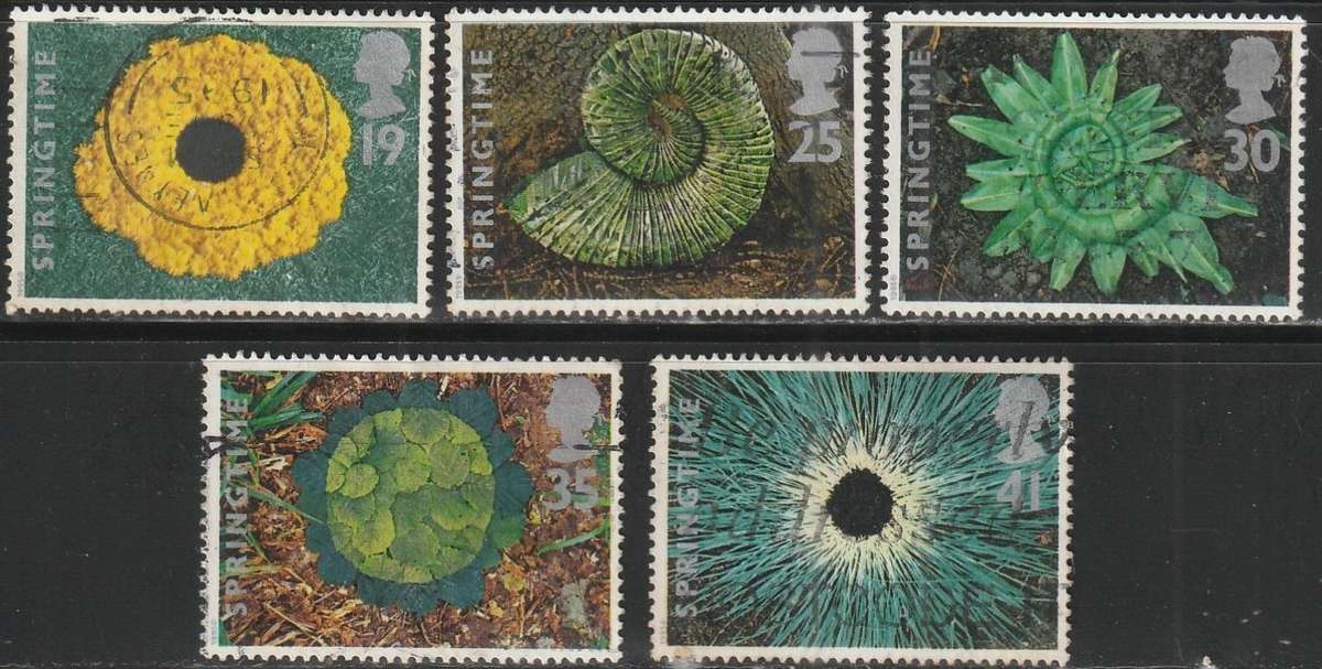 GB 1995 The Four seasons - Spring ULH SG 1853-7