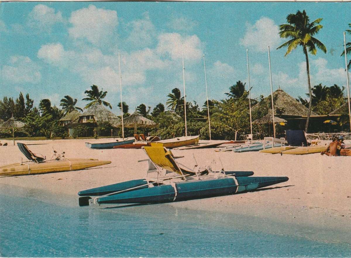 USED POST CARD MAURITIUS