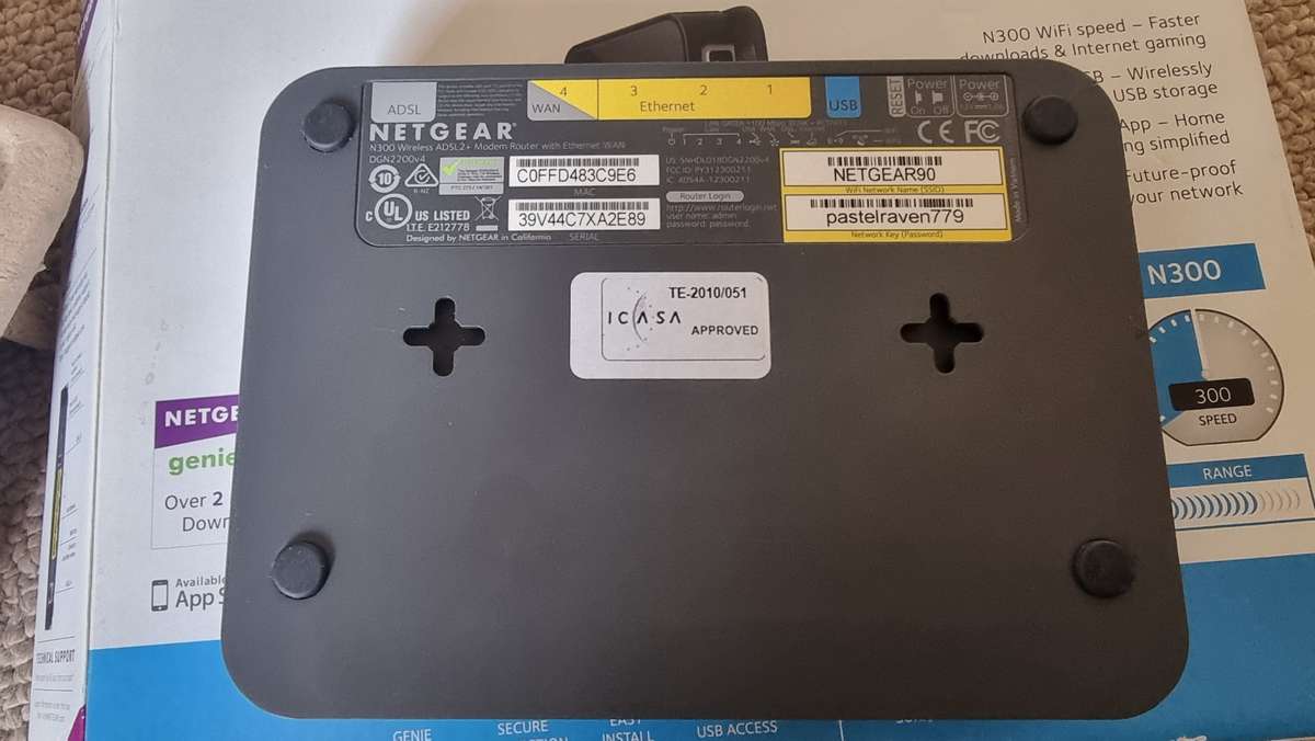 Netgear N300 Wireless Modem