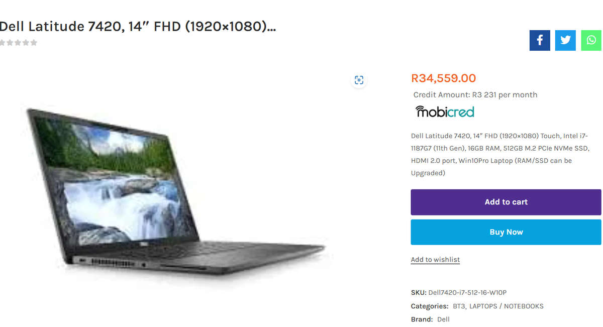 DELL LATITUDE 7420 i7 vPro 11th Gen *SNAP FRIDAY* *EXCELLENT CONDITION* LIKE NEW