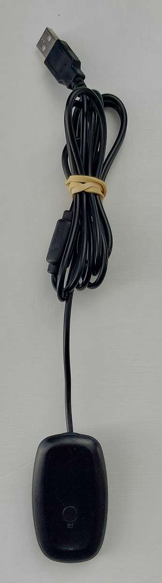 Genuine Official Xbox 360 Wireless Controller with Generic PC Receiver