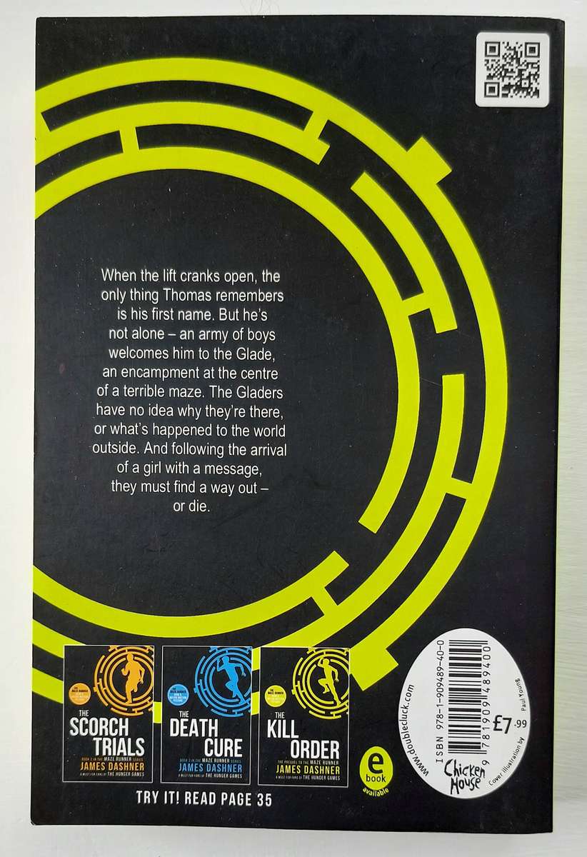 The Maze Runner - James Dashner (Paperback)