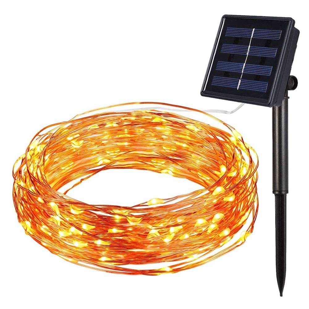 10m Hardwire Solar Fairy Lights