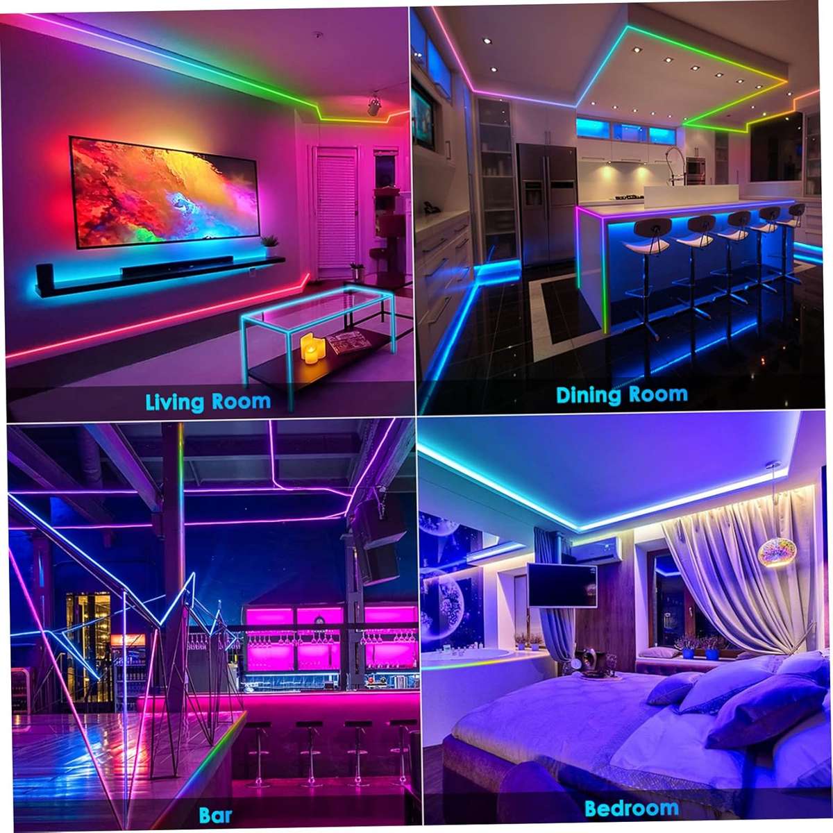 2835 LED RGB Frosted  5 Meter 12V FLEXIBLE Strip  KIT