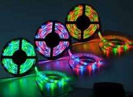 2835 LED RGB Frosted  5 Meter 12V FLEXIBLE Strip  KIT
