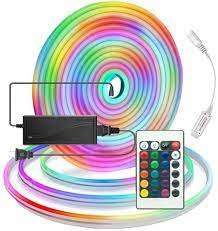 2835 LED RGB Frosted  5 Meter 12V FLEXIBLE Strip  KIT