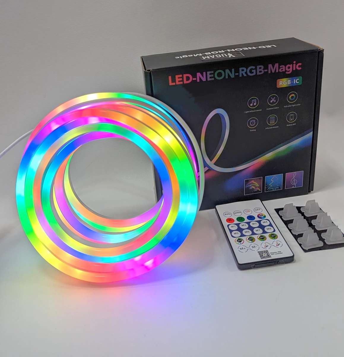 5M USB RGB Neon Flex Strip