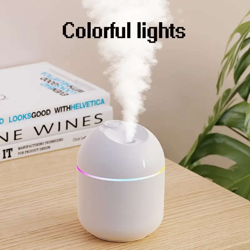 7 COLOUR MINI HUMIDIFIER - 270ML