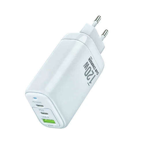 120W USB A + 2(USB C)Plug Adaptor