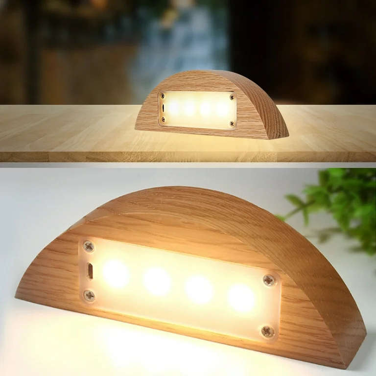 Wood LED Night Light