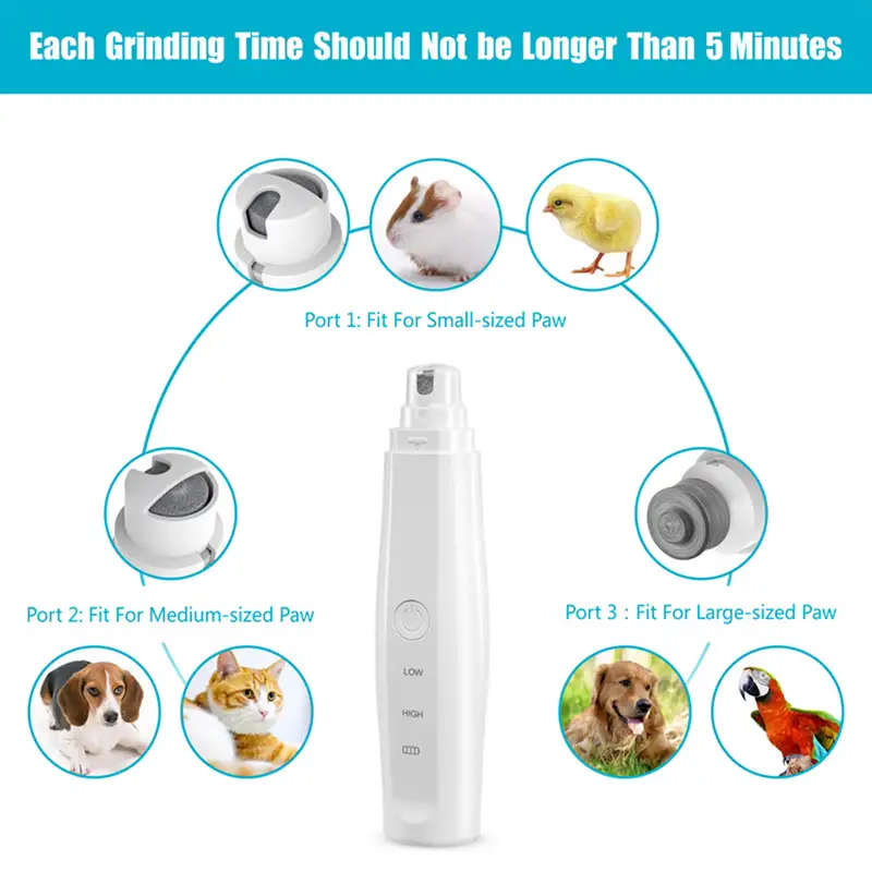 Electric Pet Nail Grinder