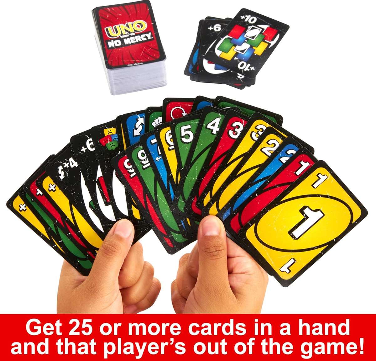 Uno No Mercy Card Game