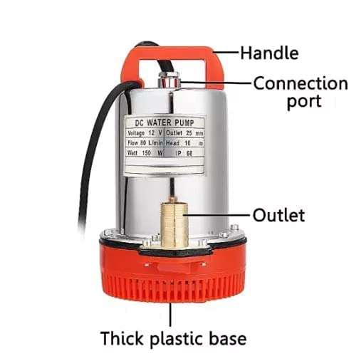 12v 180w Submersible Pump