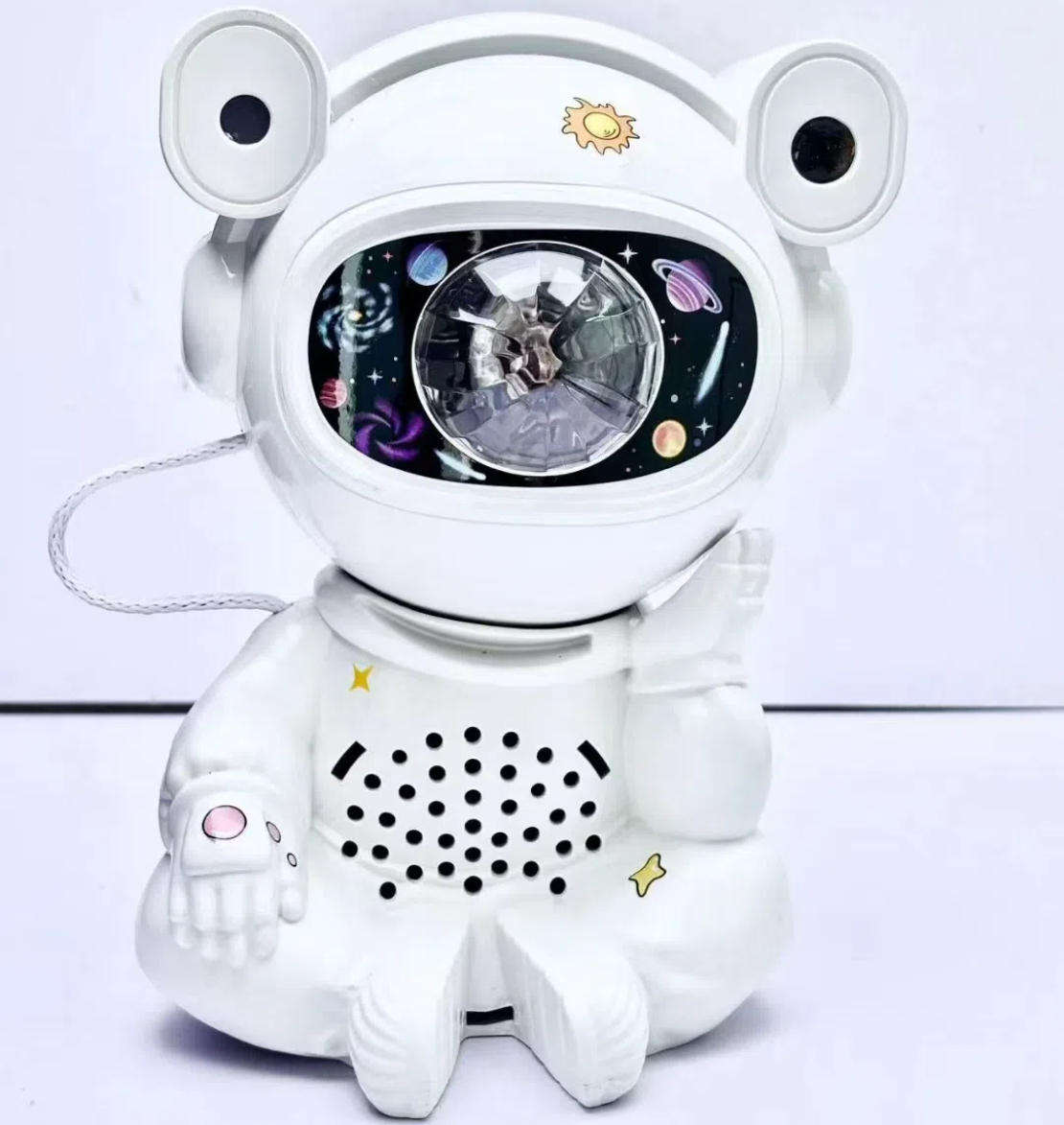Sitting Astronaut Projection Bluetooth Speaker Light