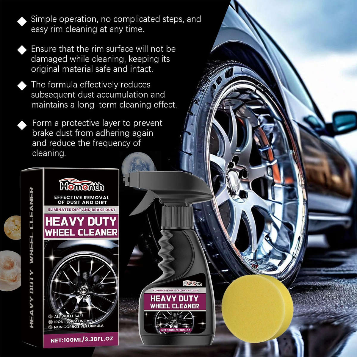 Heavy Duty Wheel Cleaner