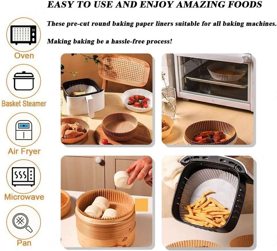 50pc Air Fryer Liners