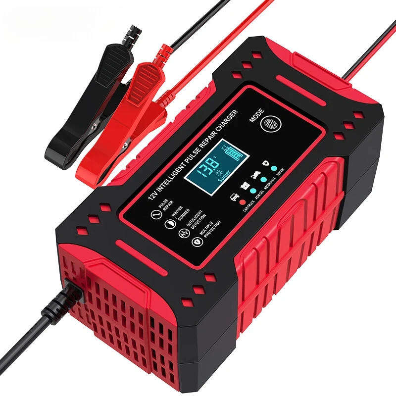 12V 6A Intelligent Pulse Repair Battery Charger