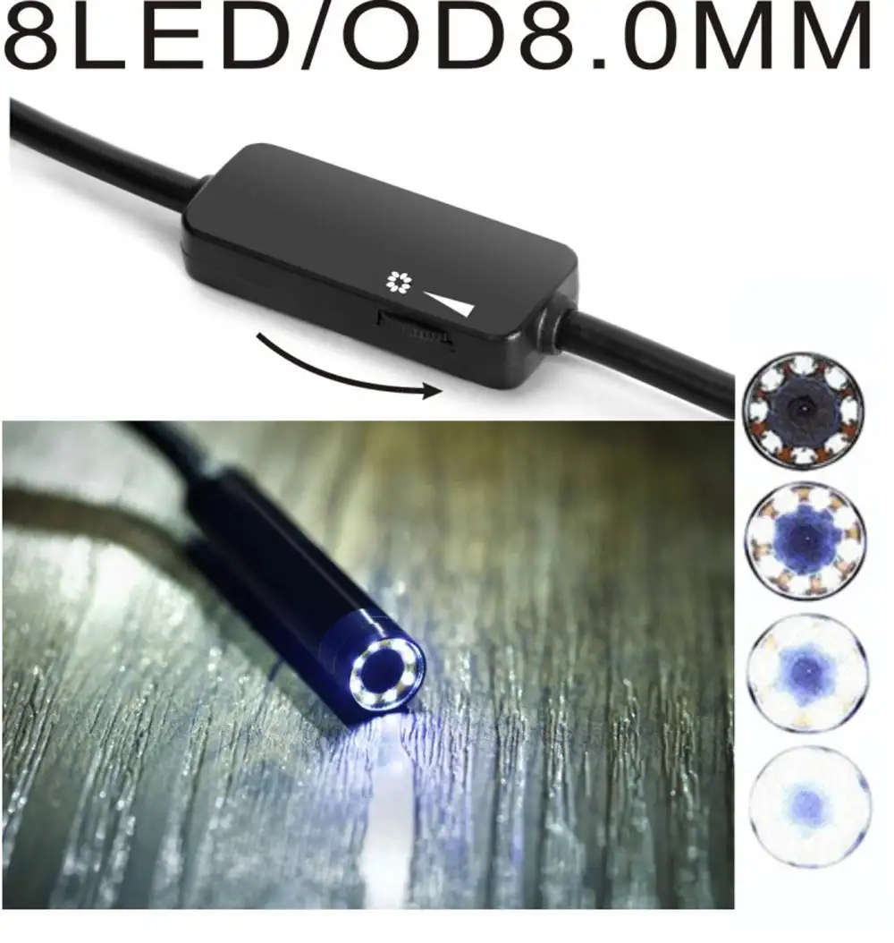 5m Wifi Endoscope 1200p