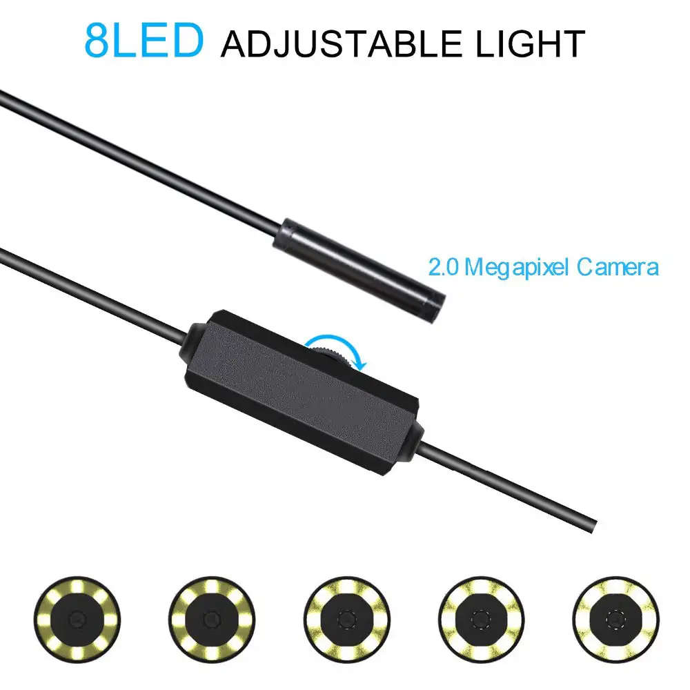 5m Wifi Endoscope 1200p