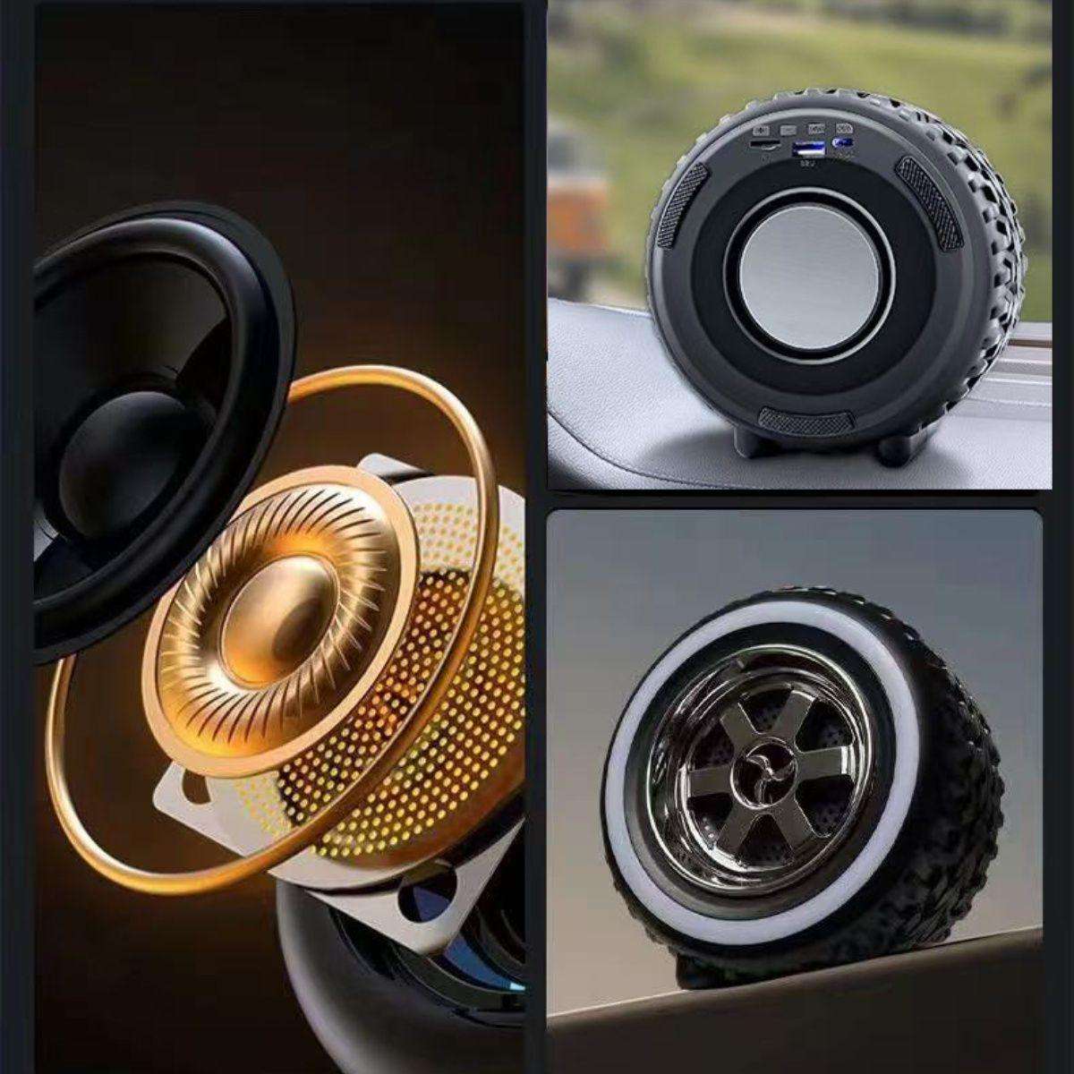 RGB Mag Wheel Bluetooth Speaker