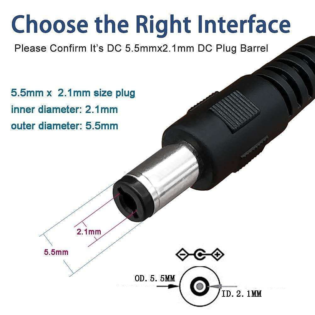 5.5mm ACDC 12V 5A Power Supply Adaptor