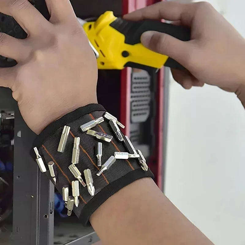 Magnetic Wrist Band For Tools