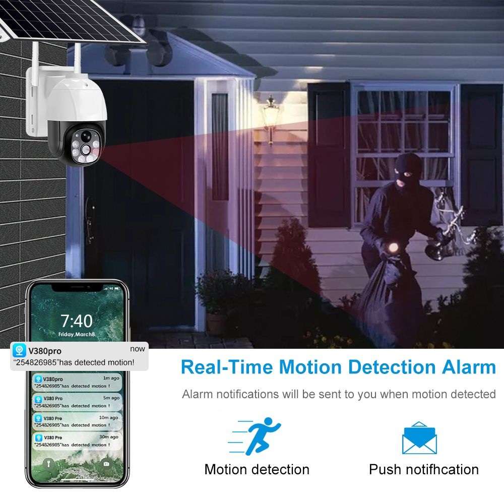 Solar Wifi Security Camera