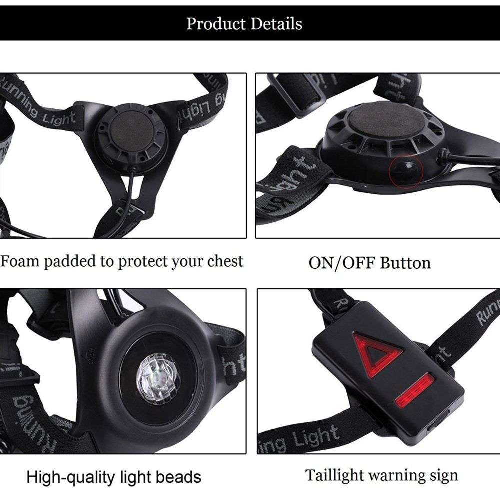 Running LED Chest Light