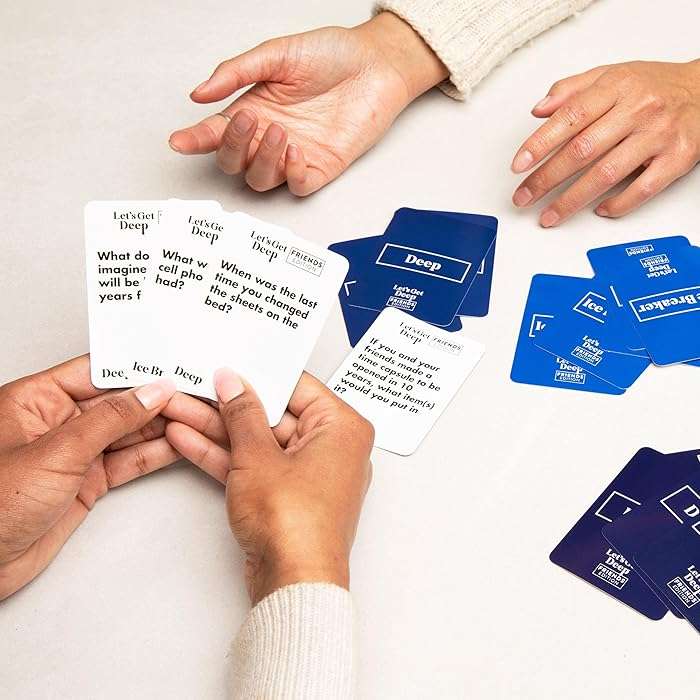 Let's Get Deep Family Edition Card Game