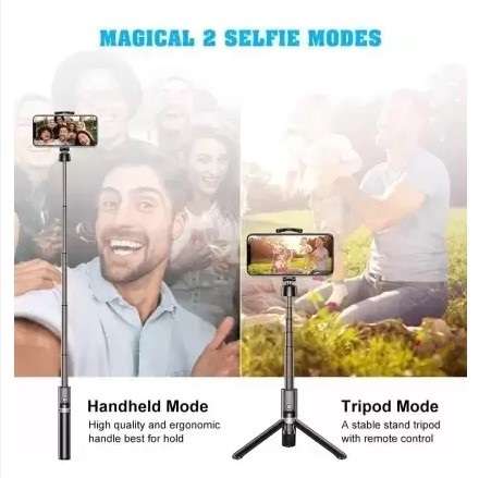 Bluetooth Remote Long Selfie Stick