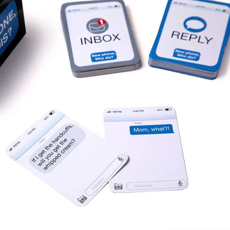 New Phone Who Dis Card Game