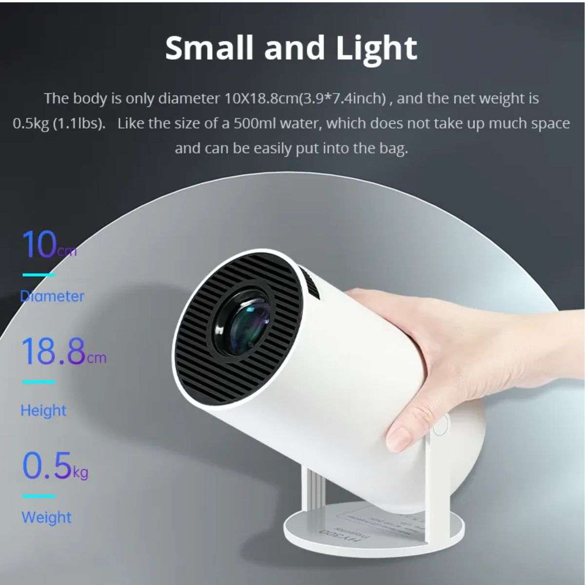Smart Cylinder Projector