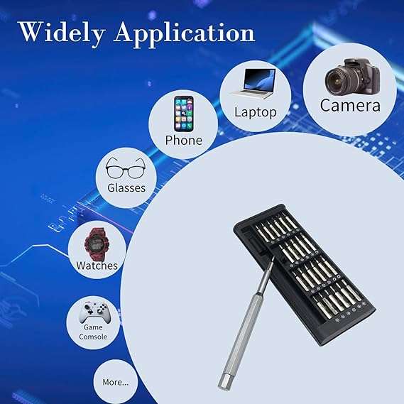 Screw Driver Set With Storage Case