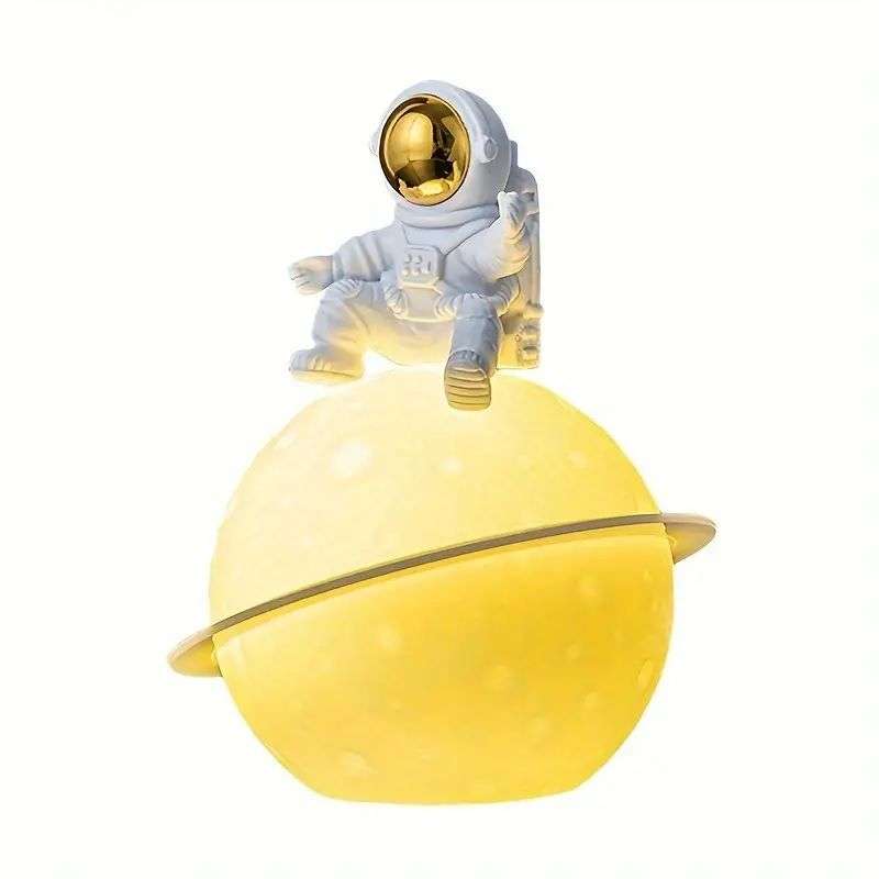 Spaceman On Moon Decor Light