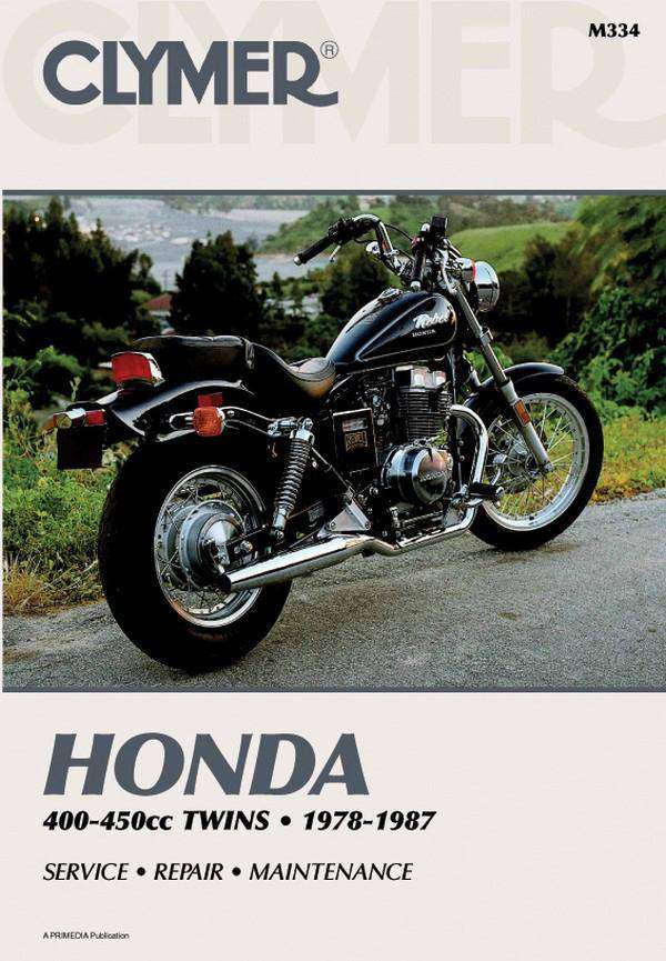 Honda 400-450cc Repair Manual 1978-1987 (Clymer M334)