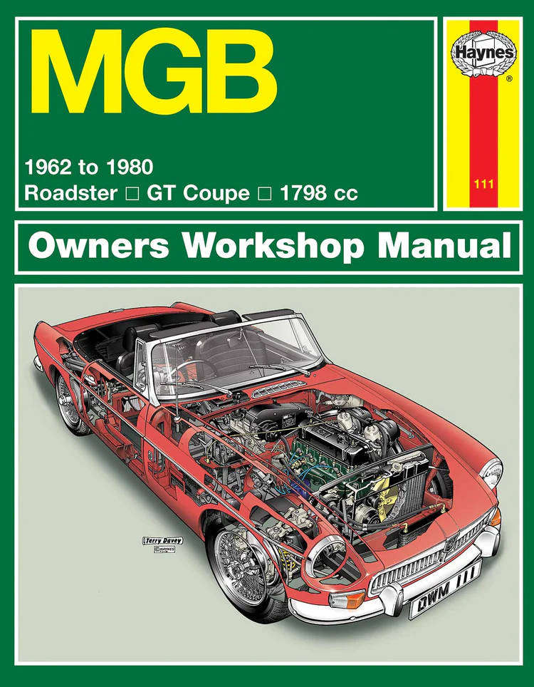 MGB Workshop Manual 1962-1980 (Haynes 0111)