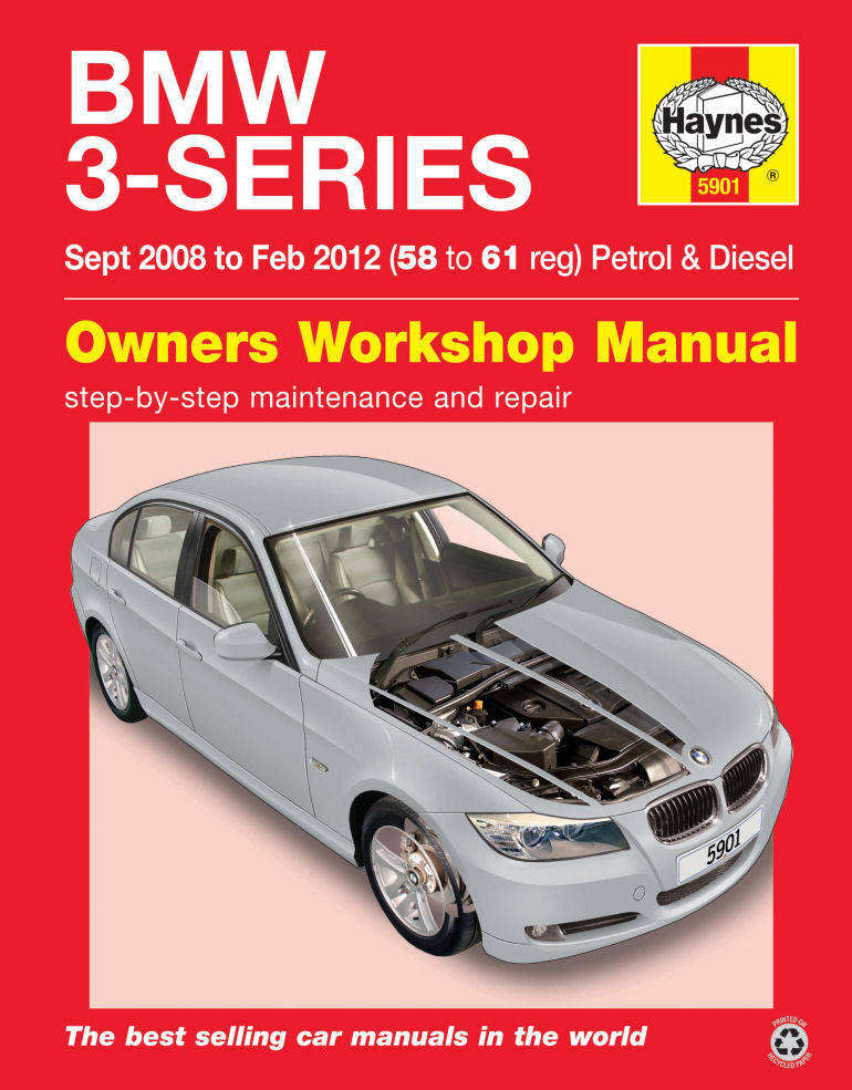 BMW 3-Series Petrol & Diesel 2008-2012 (Haynes 5901)