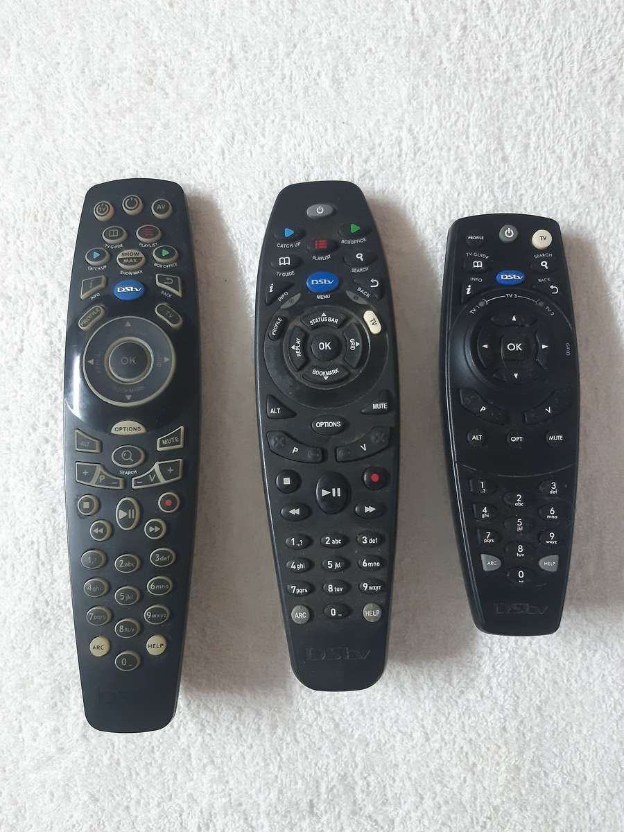 Lot of DSTV remotes