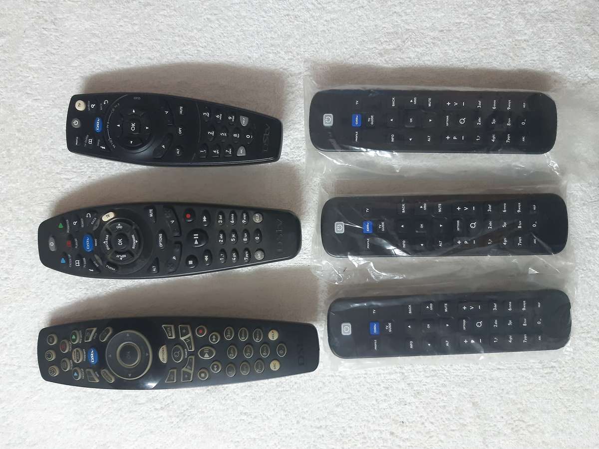 Lot of DSTV remotes