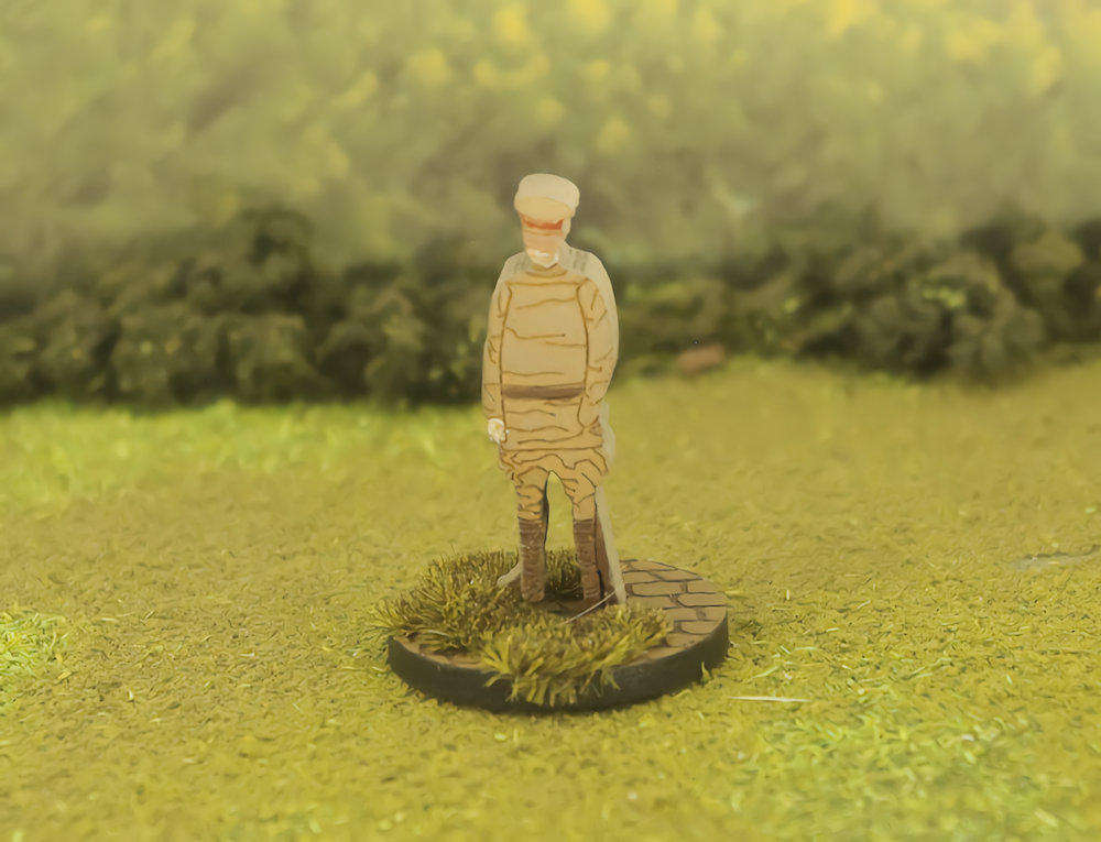 Laser Cut - 1/56 (28mm Scale) - British WW1 Brigadier General