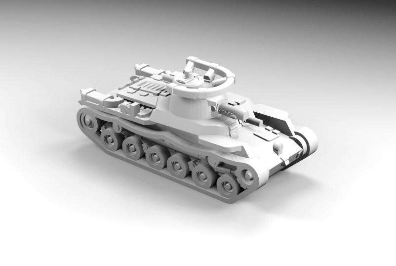 1:200 Scale - Chi-Ha - Vents Open